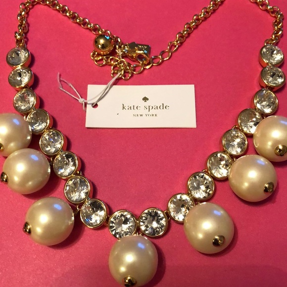 kate spade Jewelry - NWT Beautiful Kate Spade Rickie Pearl Necklace